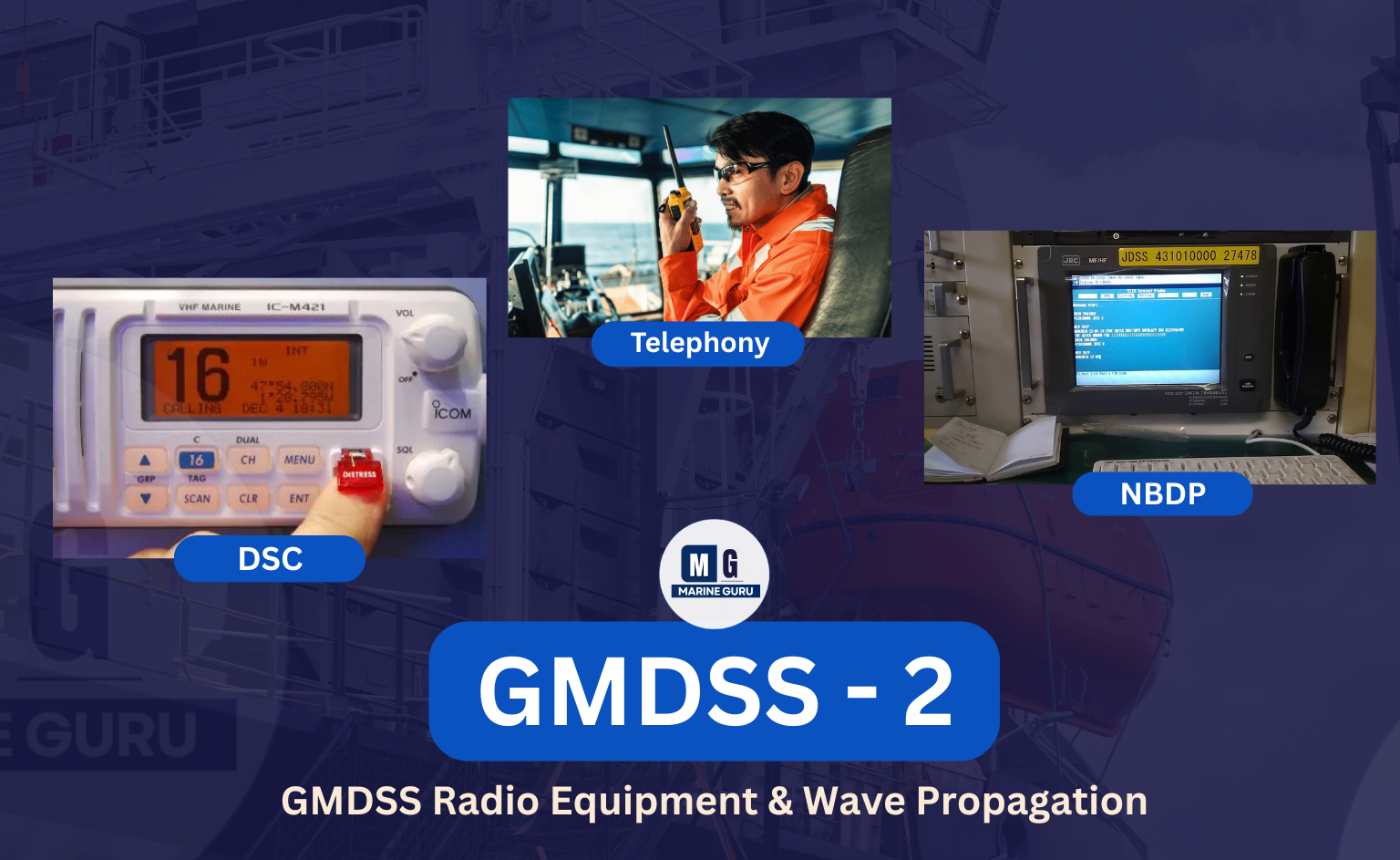 GMDSS 2 Radio Equipment- marineguru