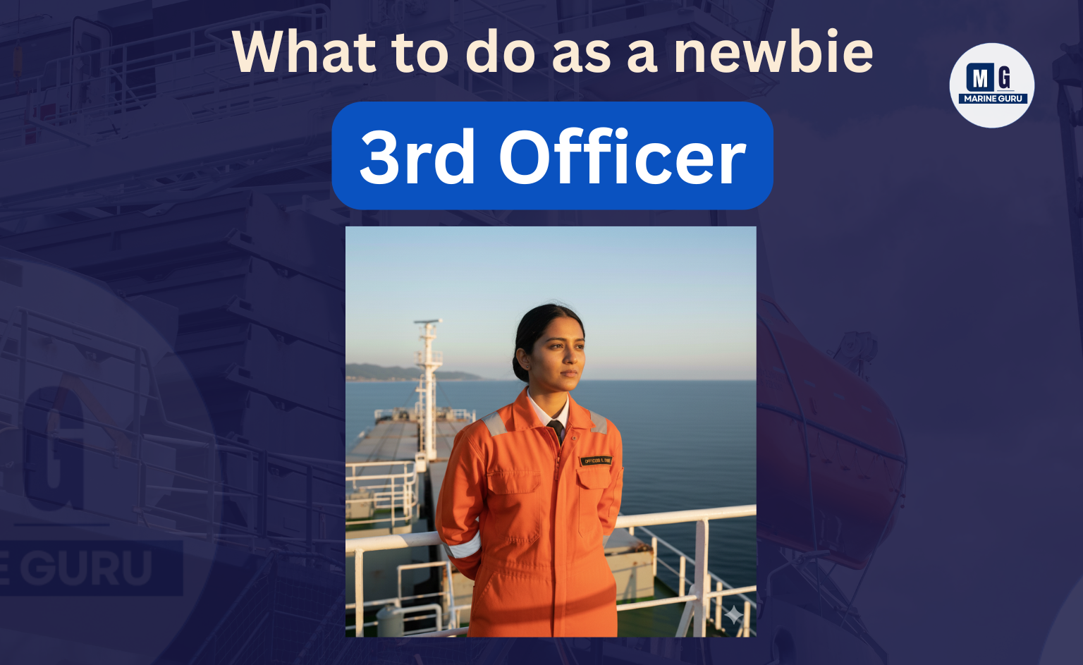 Join as a new 3rd officer