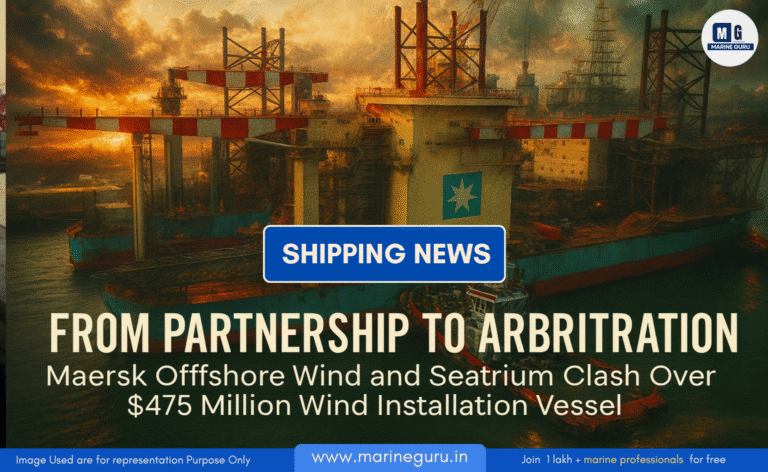 “From Partnership to Arbitration” — Maersk Offshore Wind and Seatrium Clash Over $475 Million Wind Installation Vessel
