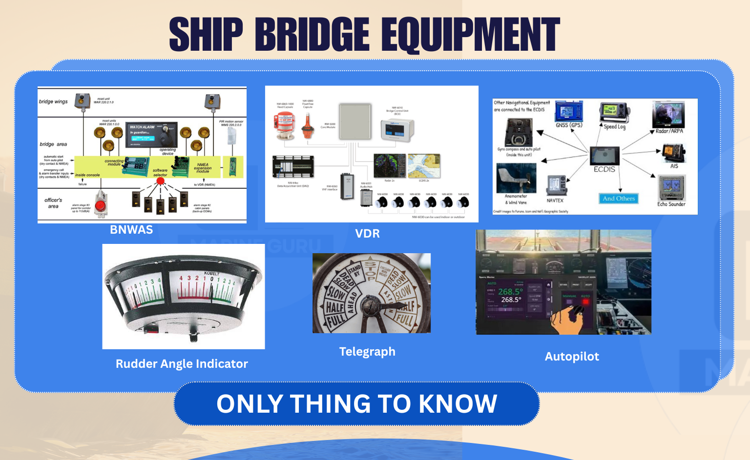 Ship Bridge Equipment