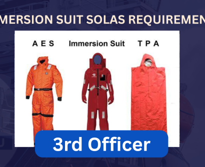 Immersion Suit SOLAS Requirements